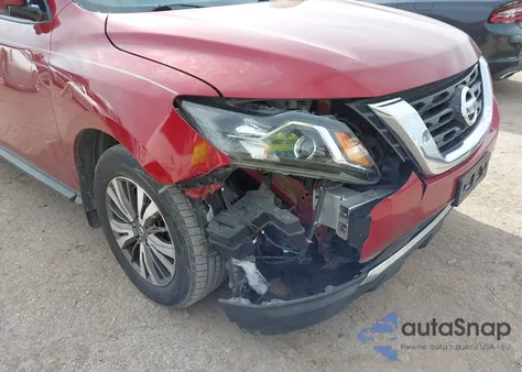 2017 Nissan Pathfinder Sl из США, поврежденный, VIN 5N1DR2MN8HC677456